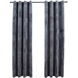  Zavjese za zamračivanje 2 kom baršunaste antracit 140 x 225 cm | shoptok.hr