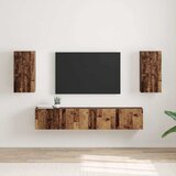 TV zidni ormar Zidne 2 pcs Staro drvo 30 x 31 x 60 cm | shoptok.hr