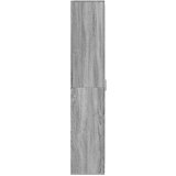 vidaXL Visoka komoda siva sonome 70x35x180 cm od konstruiranog drva | shoptok.hr