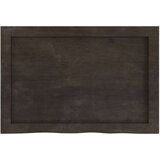Stolna Mizna plošča temno siva 60x40x(2-6)cm obdelana trdna hrastovina | Shoptok.si