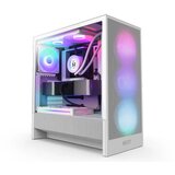 NZXT Tower H5 Flow RGB Gaming kuciste belo CC-H52FW-R1 CAS02580