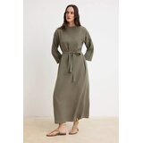Trendyol Modest Ženska haljina Tctss26Eb00173, Kaki Cene