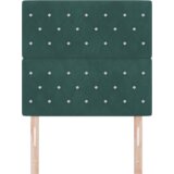  LED uzglavlje Tamnozeleno 90 cm Baršun | shoptok.hr