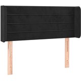  LED uzglavlje crno 83x16x78/88 cm baršunasto | Eponuda.com