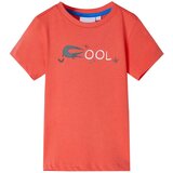  Dječja majica kratkih rukava svjetlocrvena 140 | shoptok.hr