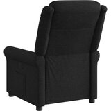 vidaXL Naslanjač iz črnega blaga | Shoptok.si