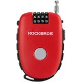 ROCKBROS kolesarska ključavnica z rewelled kablom za kovček za kolo holster rdeča, (22007076) Cene