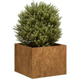 vidaXL Sadilica boja hrđe 40x40x30 cm od pohabanog čelika | shoptok.hr