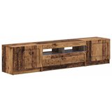  5-dijelni LED TV ormarić Staro drvo Konstruirano drvo - Staro drvo 81 cm | shoptok.hr