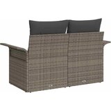  Vrtni kauč s jastukom Siva 141 x 62 x 69cm poliratan | shoptok.hr