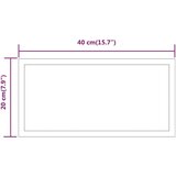  Kupaonsko ogledalo 40x20 cm | shoptok.hr