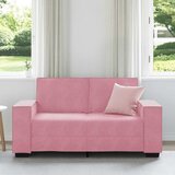  Dvosjed Kauč Roza 160x78x84 cm Baršun | shoptok.hr
