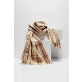 Marisse Wide checkered scarf | Shoptok.si