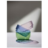 Lyngby Glas Plave staklene zdjelice u setu 2 kom 500 ml Torino – | shoptok.hr