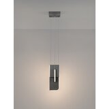 Nova Luce Svijetlo siva metalna LED viseća svjetiljka s mogućnosti zatamnjivanja Totem – | shoptok.hr