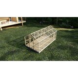  Drveni plastenik CASA XL 2.6m x 5m, polykarbonat 4mm | shoptok.hr