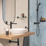 Grohe 103560SH00 Essence 45 x 45 cm okrogli beli nadpultni keramični umivalnik Slike