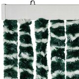 vidaXL Zastor protiv insekata zeleno-bijeli 100 x 220 cm šenil | shoptok.hr