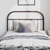  Metalno zamjensko uzglavlje crno 100 cm | shoptok.hr
