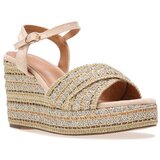 La Modeuse Sandali & Odprti čevlji 75494_P178624 Bež Cene