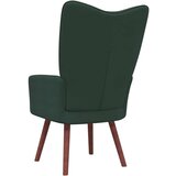  Stol za sproščanje temno zelen žamet, (20957967) | Shoptok.si