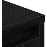 vidaXL Ormar s ladicom crni hrast 55,5x34x119,5 cm konstruirano drvo | shoptok.hr