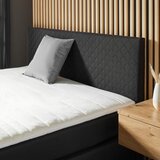 Mömax Boxspring Postelja Mali New, Črna, 140x200 | Shoptok.si