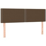  Box spring s madracem LED tamnosmeđi 140x200 cm tkanina | shoptok.hr
