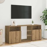 vidaXL TV ormarić LED boja hrasta 120x30x50 cm konstruirano drvo | shoptok.hr