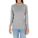 Kisses&Love Majice z dolgimi rokavi 1625-M-GRIS Siva | Shoptok.si