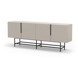 Marckeric Kremno bela nizka komoda 200x77,5 cm Eldia – | Shoptok.si