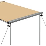 Tenda za kamp-prikolicu i karavan 1,2 x 2 x 2,15 m bež | shoptok.hr