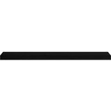  Okenske police 2 kosa temno rjava 100x15x2 cm trdna hrastovina | Shoptok.si