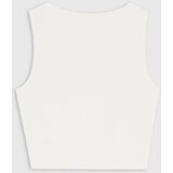 Sinsay Pamučni basic crop top | shoptok.hr