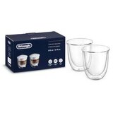 DeLonghi 2 termo čaše za kapućino sa dvostrukim zidom 190 ml | ePonuda.com