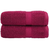 vidaXL Premium ručnici za pranje SOLUND 2 kom. bordo 30x30 cm 600 g/m² - Bordo 30 x 30 cm 2 Cijene