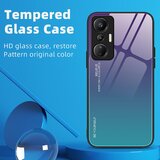 INORCO Za Infinix Hot 20S 4G protiprašno gradientno kaljeno steklo hrbtne lupine PC + TPU telefonska torbica, (22033432) | Shoptok.si