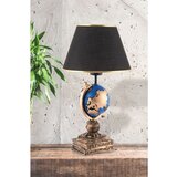 Opviq world - black, blue blackbluegold table lamp