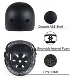  Kaciga za trotinet/rolere/skateboard RX H1 crna | ePonuda.com
