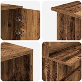  Sprejemna miza starinski les 180x50x103,5 cm inženirski les | Shoptok.si