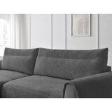 Bobochic Paris Siva kotna sedežna garnitura Aden – | Shoptok.si