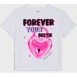 Sinsay Pamučne majice s natpisom 2 pack Forever Your Bestie | shoptok.hr