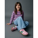 Sinsay Pamučna oversize majica dugih rukava na pruge | shoptok.hr