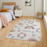 Think Rugs Kremno bela otroška preproga 120x170 cm Vida Kids Rainbow – | Shoptok.si
