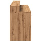vidaXL Radni stol s LED svjetlima 160x55x91 cm konstruirano drvo | shoptok.hr