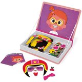 Janod magnetna knjigica girl's crazy faces | Shoptok.si