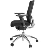 MID.YOU Vrtljiv Stol Astra Base, Črna | Shoptok.si