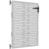  Vrtna vrata 85x125 cm od čelika COR-TEN četvrtasti dizajn | shoptok.hr