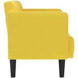  Dvosjed žute boje 111 cm tkanina | shoptok.hr
