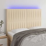 Uzglavlje krem 144x5x118/128 cm od tkanine Cijene